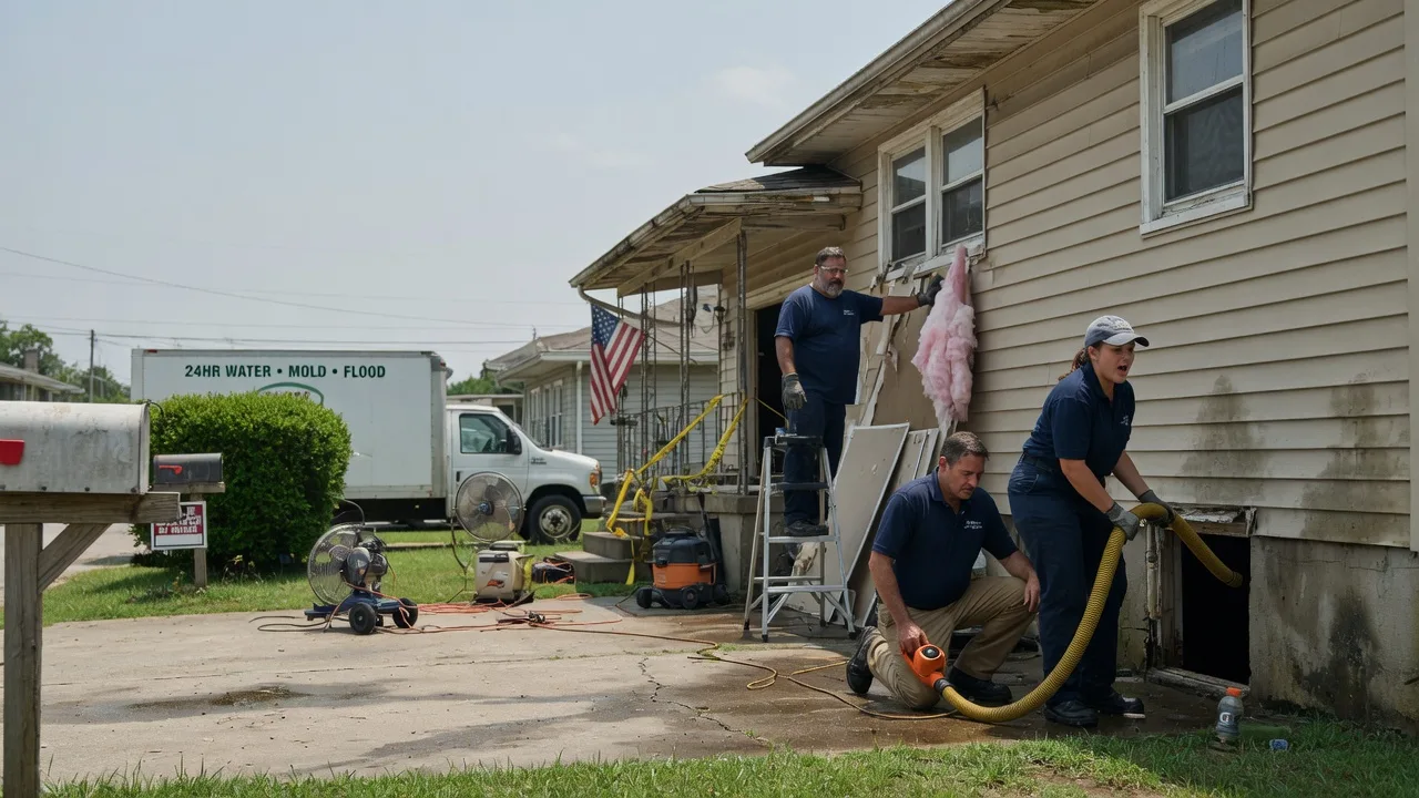 Water Damage Repair in Neshanic Station, NJ near me